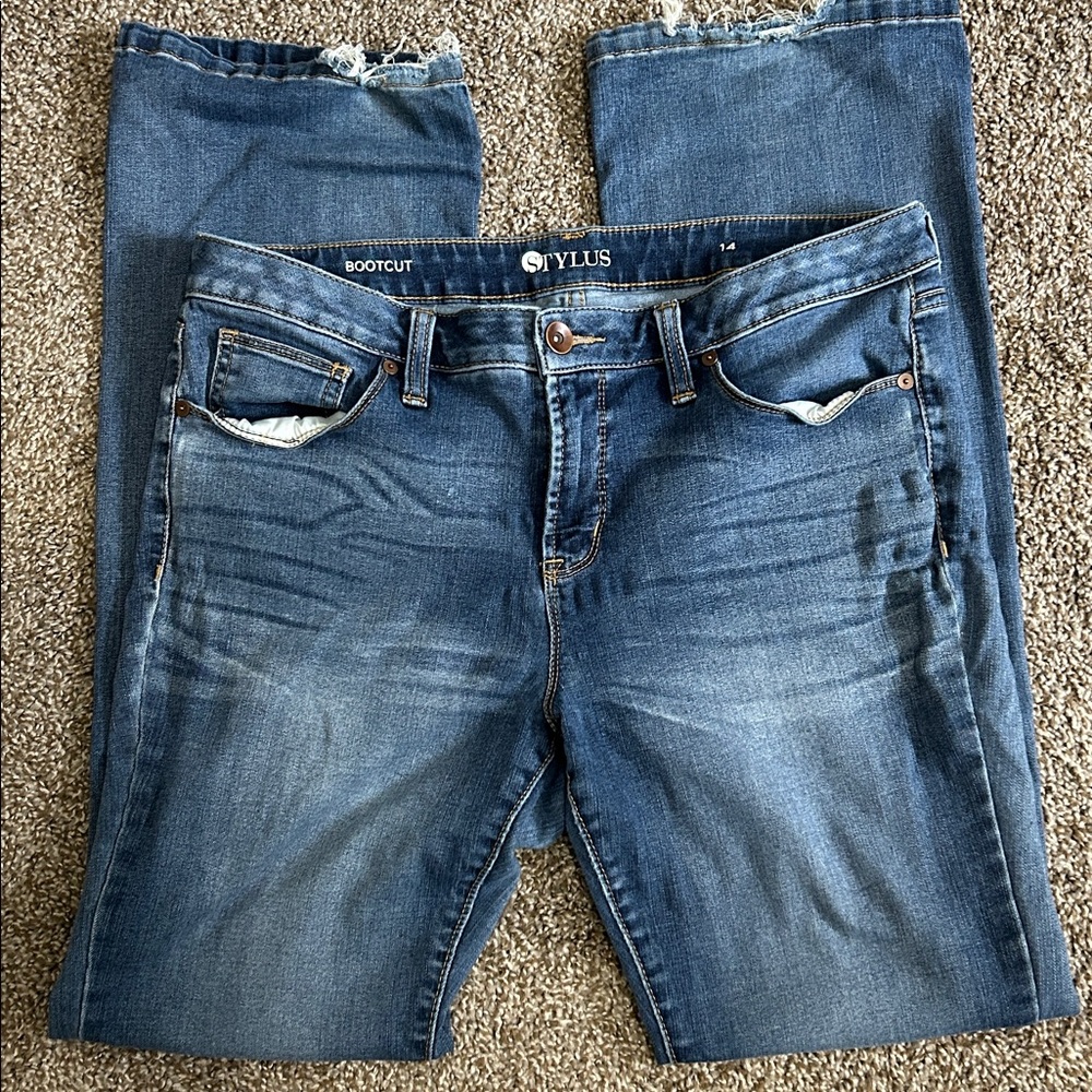 STYLUS Denim Bootcut Jeans Women’s 14